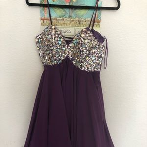 Sparkly homecoming or party dress